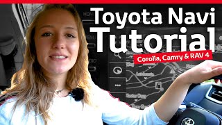 Toyota Navi  Corolla RAV4 Camry  TutorialHowToErklärung [upl. by Valentin]