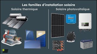 Solaire Les bases des installations photovoltaïques [upl. by Parish]