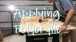 Applying Polycrylic [upl. by Leblanc302]