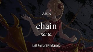 Lirik dan terjemahan  ASCA  Chain  Darwins Game OpeningOP Full [upl. by Oremodlab685]