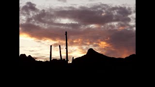 Picacho Peak Sunset [upl. by Hovey]