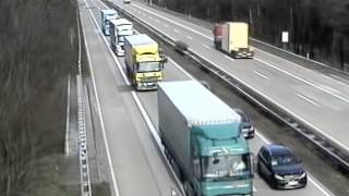 Schockierende Unfallvideos von der Autobahn 7 [upl. by Aicercal660]