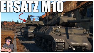 Rare quotWar Crimequot Panther  Ersatz M10  War Thunder [upl. by Siri]