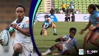 Fijiana Drua knee sliding to victory through Timaima Ravisa [upl. by Riancho]