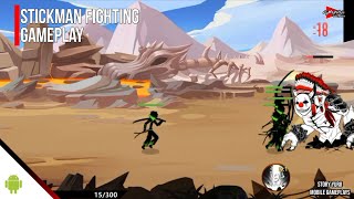 Stickman Fighting The Most Immersive Experience Yet Gameplay android [upl. by Aleka]