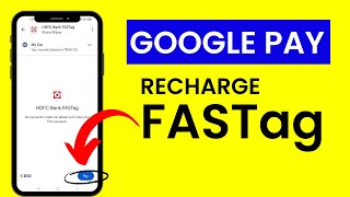 How to Recharge FASTag Google Pay  FASTag Recharge Google Pay [upl. by Olmstead203]