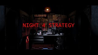 How to beat FNaF 1  Night 4 Walkthrough  FNaF Academy [upl. by Harewood106]