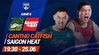 🔴 Livestream Cantho Catfish vs Saigon Heat  Giải bóng rổ chuyên nghiệp Việt Nam  VBA 2024 [upl. by Talia]