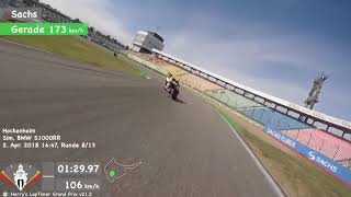 Hockenheimring Speer Racing 02042018 BMW S 1000 RR [upl. by Ode]