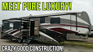 Meet Pure Luxury DRV Mobile Suites Fifth Wheel RV 38RSSA [upl. by Oal]