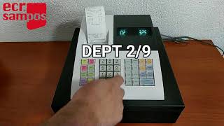 ECR SAMPOS ER 057 VIDEOTUTORIALES  7 VENTA CON DEPARTAMENTOS [upl. by Dam]