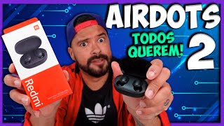 TODOS QUEREM os REDMI AIRDOTS 2  vale a pena em 2022 [upl. by Adnaluoy]