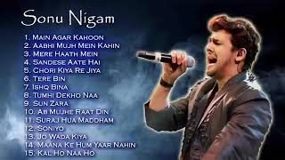 2 Best Of Sonu Nigam 2020  Romantic Hit Songs Of SONU NIGAM Bollywood songs Collection 2020 [upl. by Ennovy]