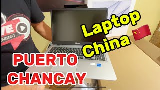 Laptop barata marca HAIR recién llegadas a LIMA  PERÚ 🇵🇪 2024 Puerto de CHANCAY [upl. by Oika]