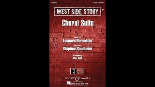 West Side Story Choral Suite SATB Choir 1 Somethings ComingTonight  Arranged by Mac Huff [upl. by Htezil]