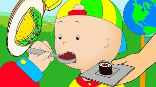 Caillou Türkçe HD  Caillou ve Uluslararası Yemekler  kayu cizgi filmi  YENI [upl. by Shayna]