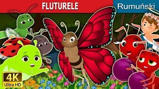 fluturele  The Butterfly Story  Povesti pentru copii  RomanianFairyTales [upl. by Nwahsuq]