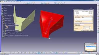 Catia V5 Multi Section Surface [upl. by Fanni]