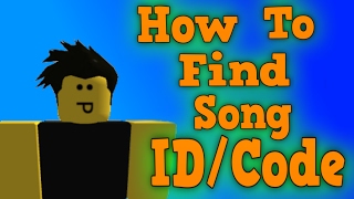 How to find song IDs  Codes on Roblox [upl. by Nagad]