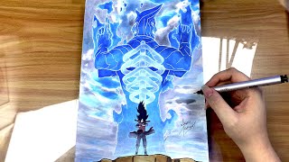 Drawing MADARA UCHIHA SUSANOO NARUTO [upl. by Ahsitra878]