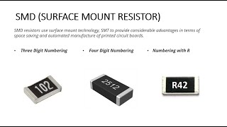 How to read SMD Resistor Surface Mounted Resistor [upl. by Htebyram]