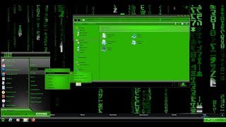 Green theme for Windows 10WindowBlinds custom theme [upl. by Chamkis201]