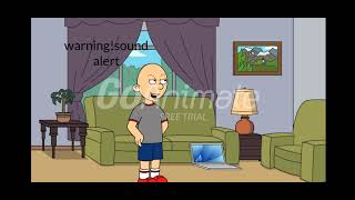 Classic Caillou Blasts Loud Music At 3AMGrounded [upl. by Sulienroc]