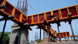 Shuttering How to Install Formwork For Beam  Beam Shuttering Process  Beam Formwork [upl. by Assetniuq]