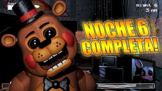 ÉPICA NOCHE 6  Five Nights At Freddys 2  Fernanfloo [upl. by Oidgime375]