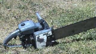 Old Homelite XL 12 Chainsaw [upl. by Johathan813]