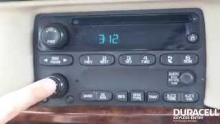 Duracell Keyless Entry Programming Instructions  GM030D 20012005 Chevrolet Impala amp Monte Carlo [upl. by Yrrat]