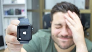 Fix Any Apple Watch FrozenStuckLoop Screen How to Force Restart [upl. by Schlosser]