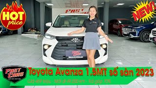 Xe 7 chỗ giá rẻ 🔥 Toyota Avanza 15MT số sàn đời 2023 đi 49000 km Xe còn mới rất đẹp góp 70 [upl. by Ayatnahs31]