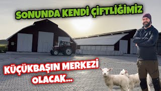 KENDİ ÇİFTLİĞİMİZE KAVUŞTUK  ÖRNEK ÇİFTLİK [upl. by Ecirtac]