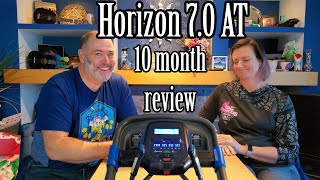 Horizon 70 AT treadmill  10 month review  still great [upl. by Einalem]