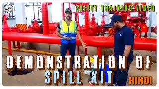 ⚠️HOW TO USE SPILL KIT📂🗑️SPILL KIT DEMO🗣️⚙️INDUSTRIAL SAFETY TRAINING VIDEO👷‍♂️🕵️SAFETY SAVES🎯 [upl. by Floria]