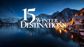 15 Best Places in Europe in Winter 2024  European Winter Destinations [upl. by Henryk]