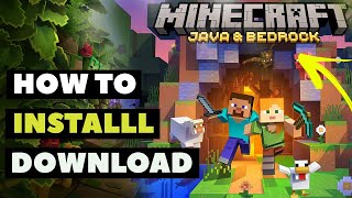 How To Download Minecraft On PC Install NEW quotMinecraft Java amp Bedrock Edition for PCquot 2023 [upl. by Anoit]