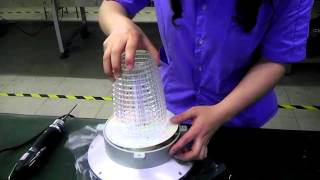 Solar Lighting Inc Solar Lantern Battery Change Video [upl. by Airuam]