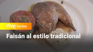 Faisán al estilo tradicional  Como Sapiens  RTVE Cocina [upl. by Enneirdna]