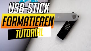 USB Stick formatieren Windows 1011  2024   Tutorial Deutsch [upl. by Stranger]