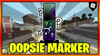 How to get the quotOOPSIE MARKERquot in FIND THE MARKERS  Roblox [upl. by Ahtekahs458]