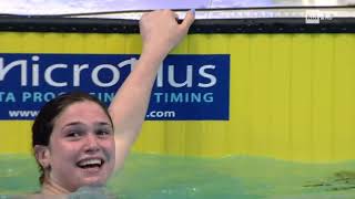 EUROPEI DI NUOTO BUDAPEST 2021  50m RANA DONNE  RECORD DEL MONDO  BENEDETTA PILATO [upl. by Einobe941]