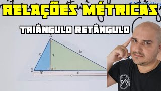 Relações Métricas no Triângulo Retângulo [upl. by Esyahc305]