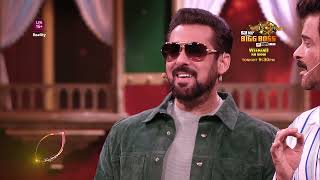 Salman Khan And Kapoor Set The Mood  Bigg Boss 17 [upl. by Ahsaetan]