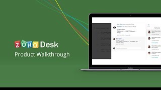 Automate your customer service process with Zoho Desk [upl. by Tenay]