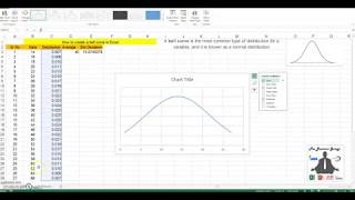 How to Create Bell Curve in Excel [upl. by Jo-Ann]