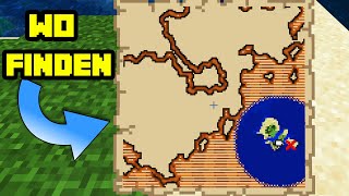 Minecraft Schatzkarte finden  geht so einfach  Shorts [upl. by Mccollum]