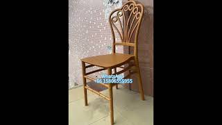 factory manufacturer Tiffany wedding plastic chair for party banquet event rental company [upl. by Aylsworth]