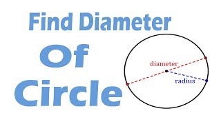 How to Find The Diameter Of A Circle [upl. by Barbara]